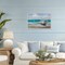 Stupell Industries Painterly Boat On The Shore Framed Giclee, design by Cloverfield & Co.